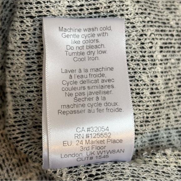 Anthropologie Dolan Boho Mixed Media Raglan Bell Sleeve Chunky Knit Sweater XS - Picture 15 of 15